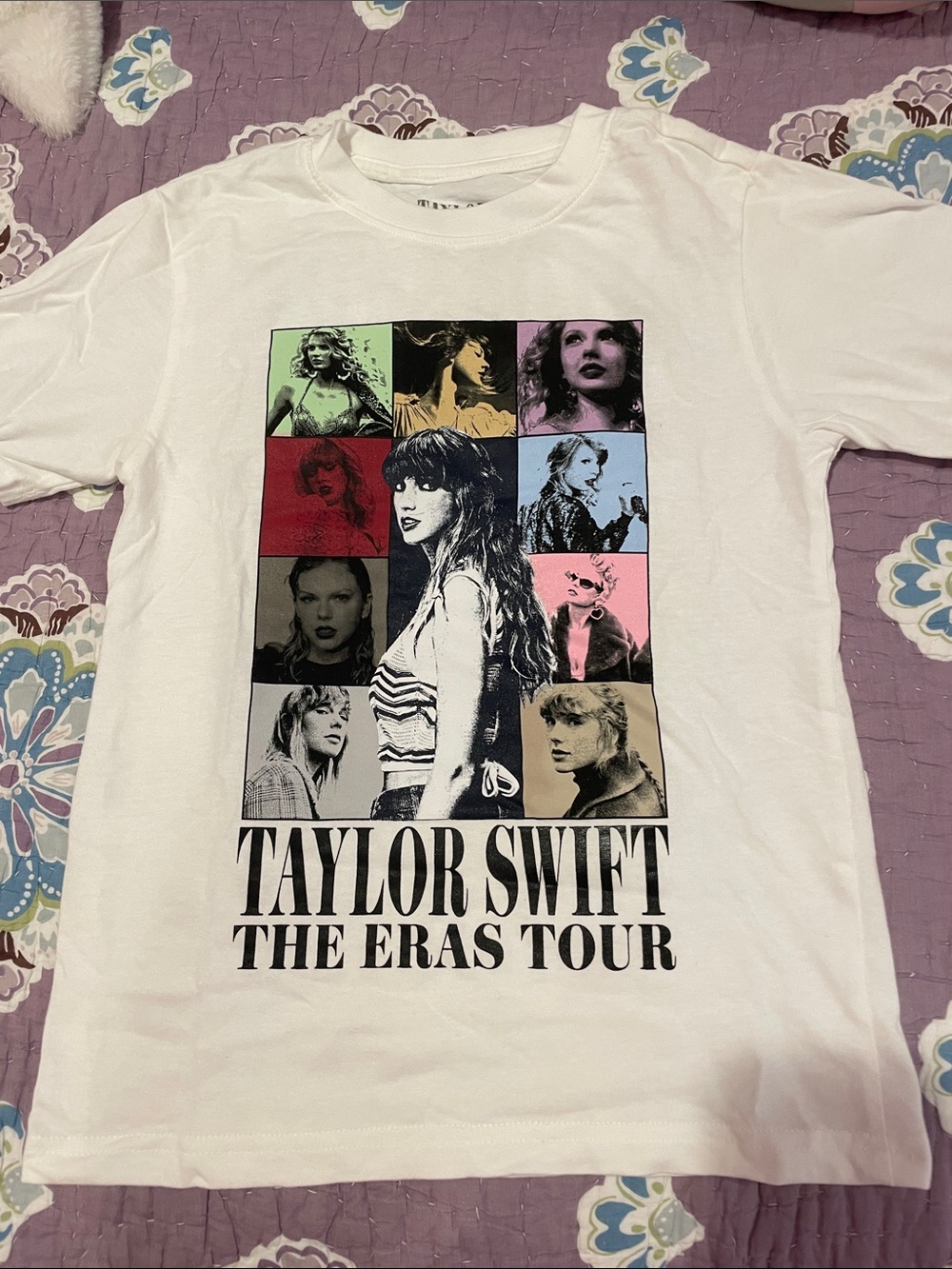 Taylor Swift White Graphic Tee - The Eras Tour